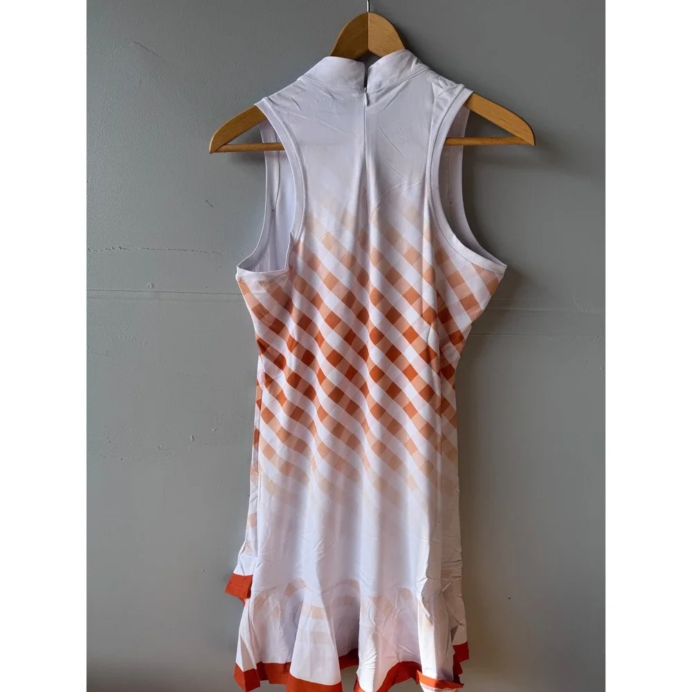 ACEGOLFS Golf Tennis Pickleball Hyper-Ruffle Dress Sleeveless NWT UPF50 MSRP $90